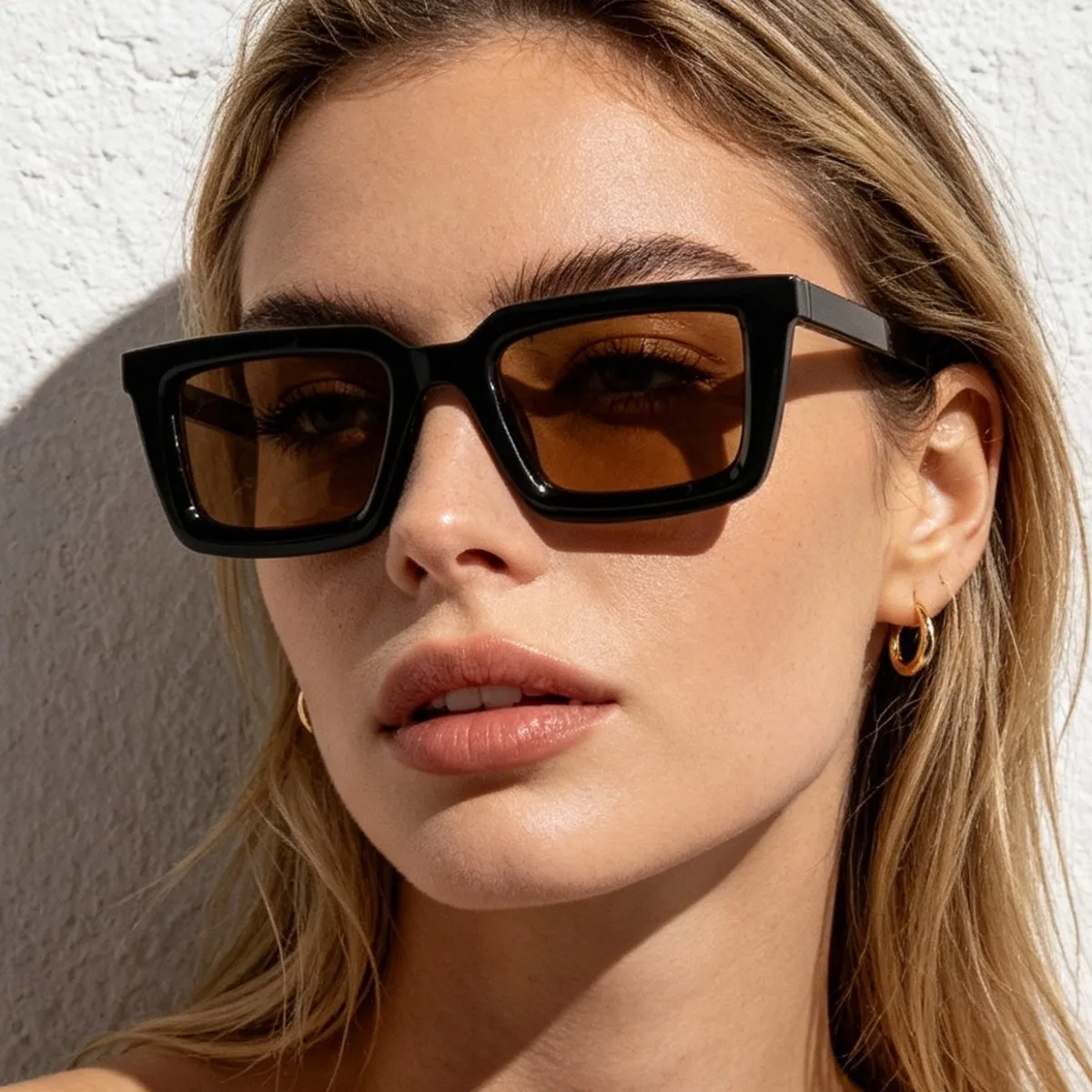 Vintage Outdoor Fashion - New Vintage Rectangle Sunglasses Women Men