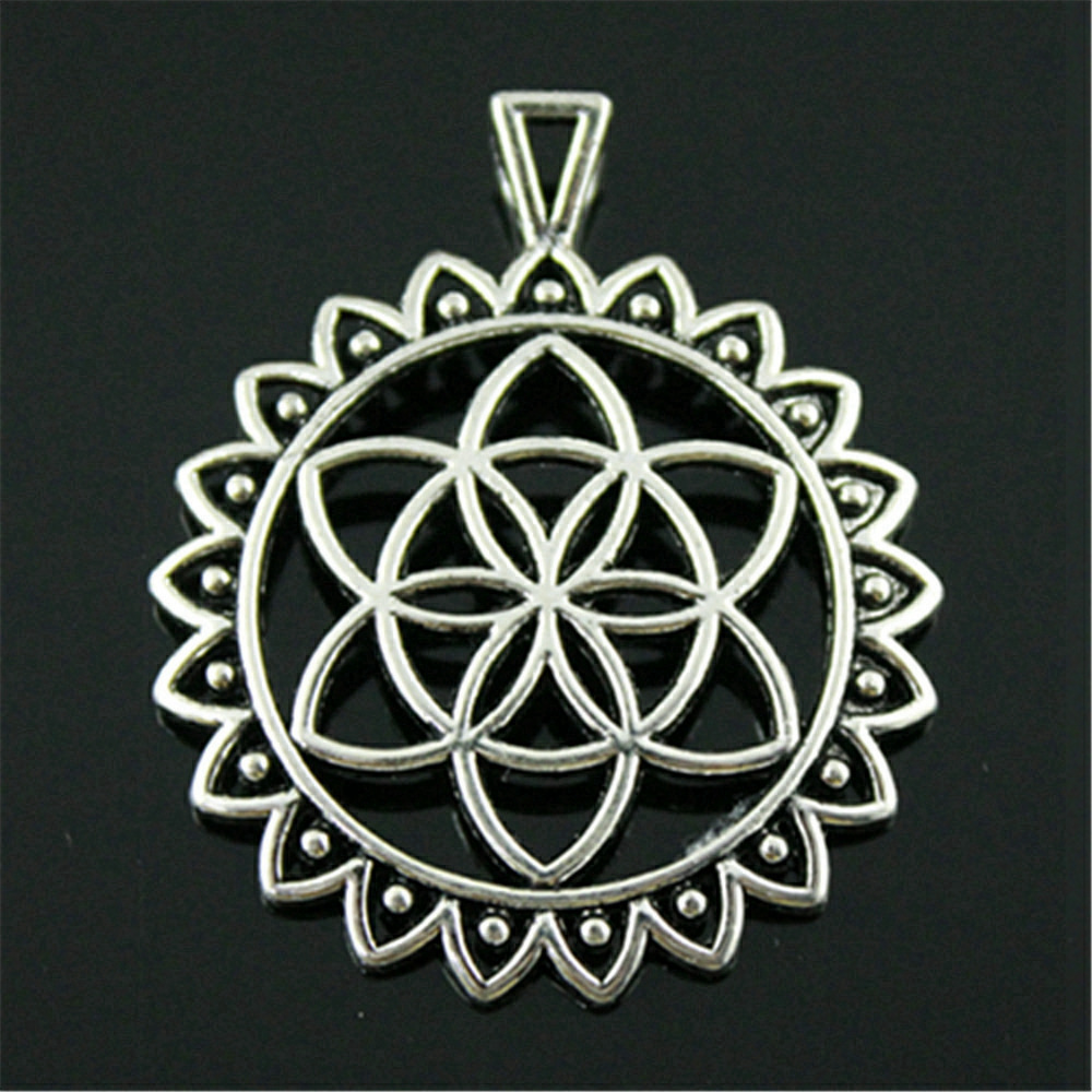 Boho Round Flower Of Life Char - Vintage Fashion Stores ulasan dan harga