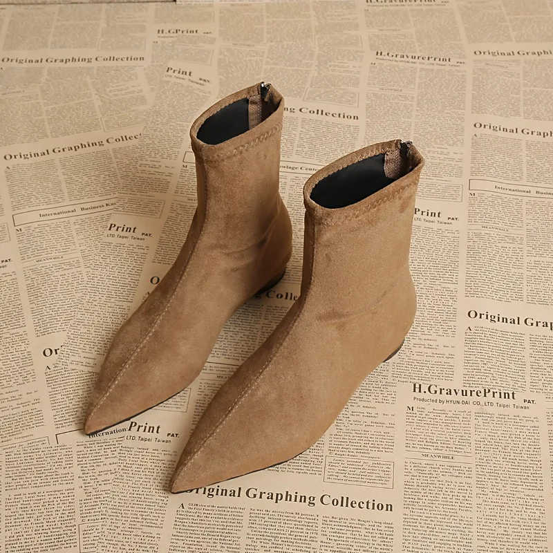 New Winter Low Heel Women Mord - Vintage Fashion Dresses ulasan dan harga