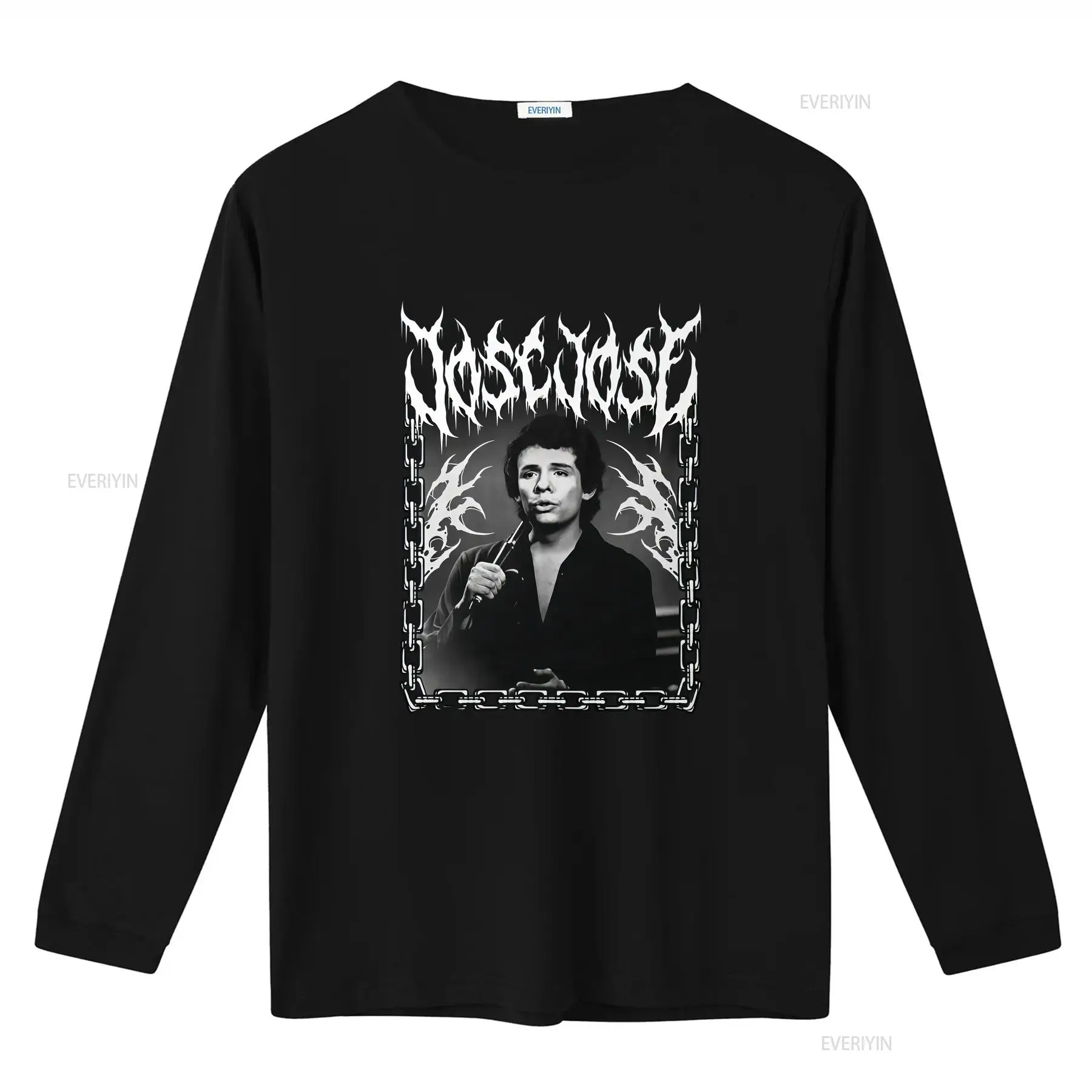 Jose Dark Metal Lettering T Sh - Vintage Fashion La ulasan dan harga