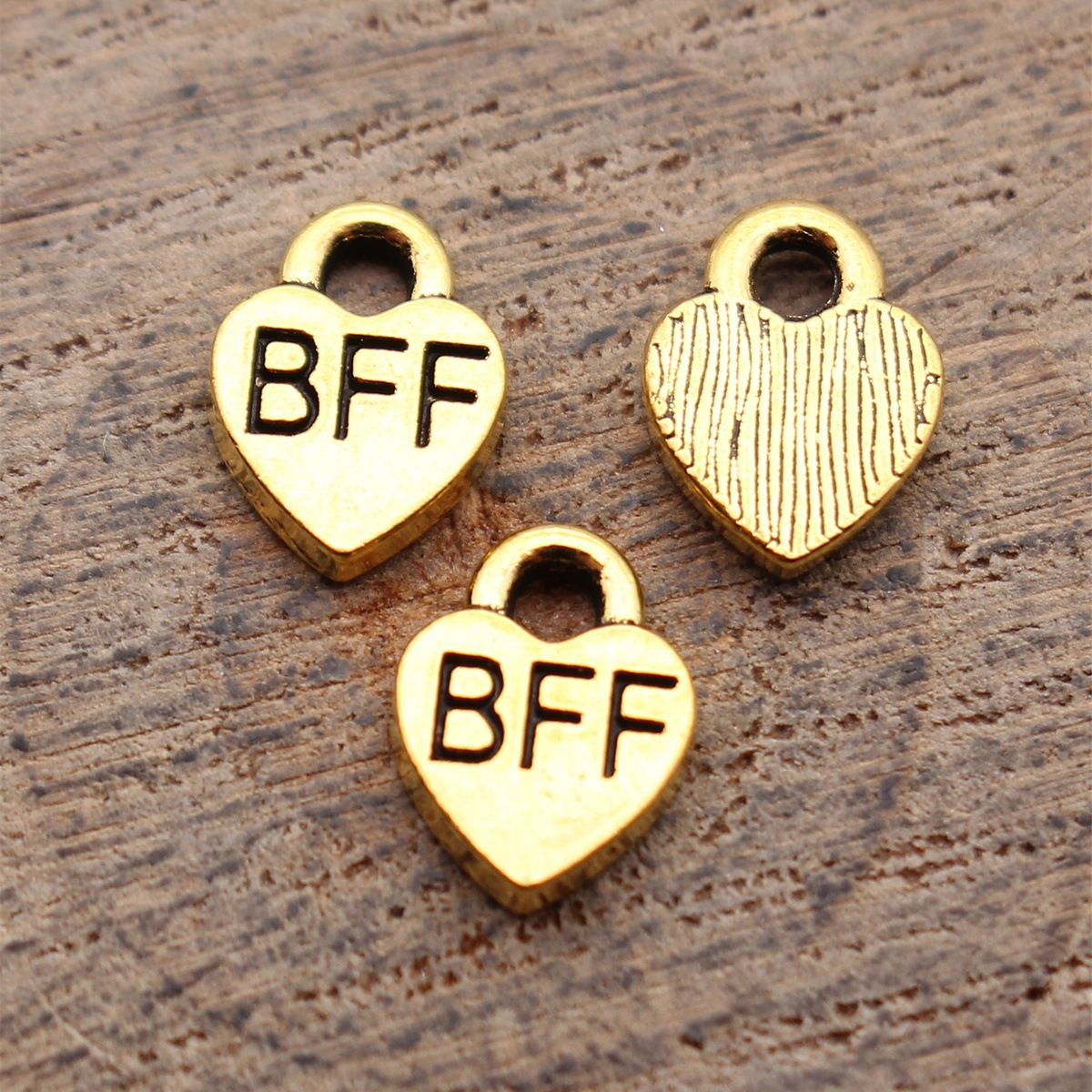 40pcs 9.3x7mm Antique Gold Col - Vintage Fashion Stores ulasan dan harga