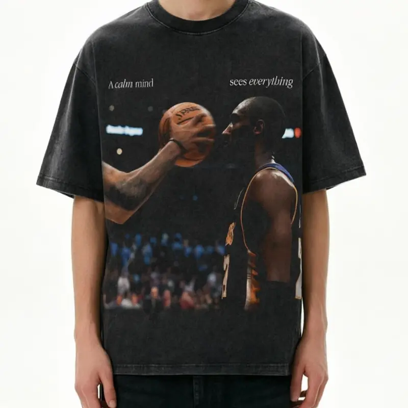 Men's Vintage Washed Kobe Bask - Vintage Fashion Quotes ulasan dan harga