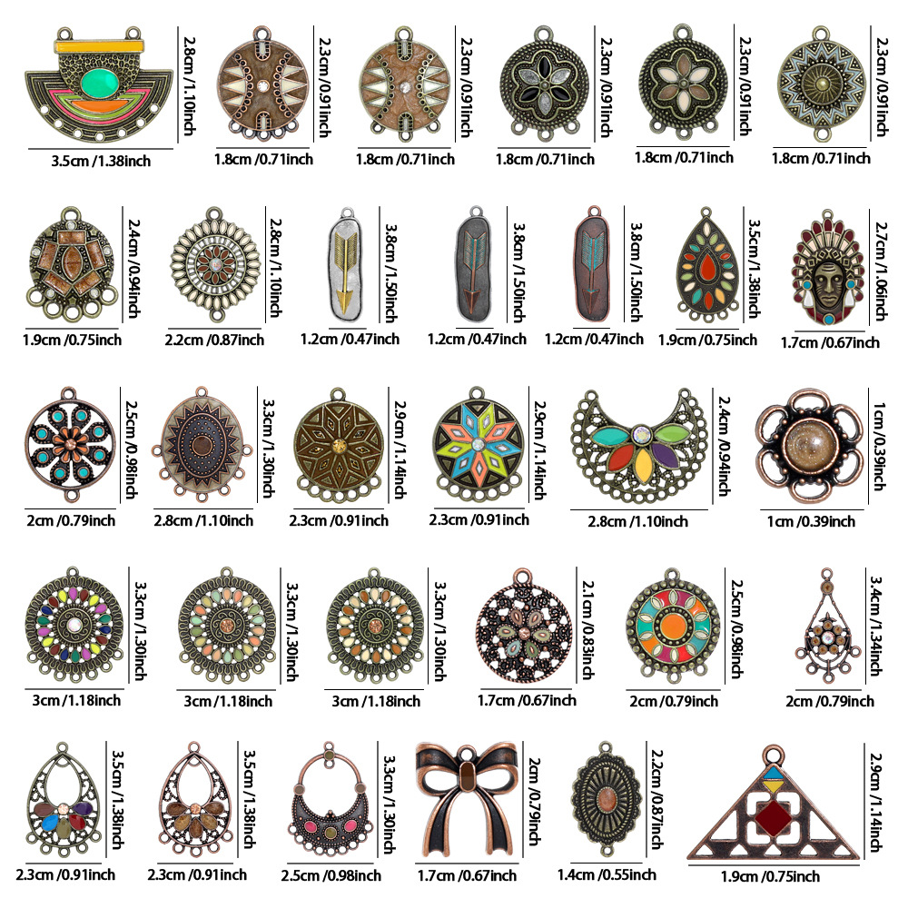 10pcs/pack Vintage Bohemia Ant - Vintage Fashion Online ulasan dan harga