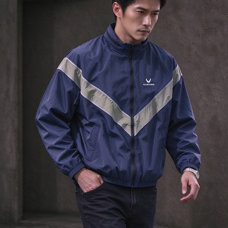 Men Vintage IPFU Military Wind - Vintage Windbreaker Nylon ulasan dan harga
