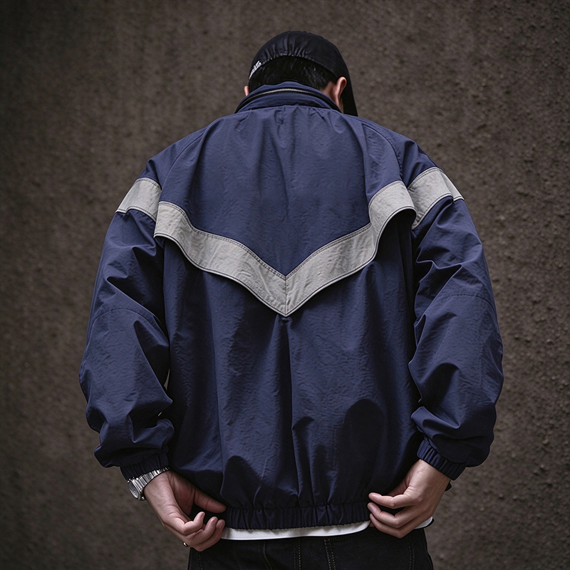 Men Vintage IPFU Military Wind - Vintage Windbreaker Nylon ulasan dan harga