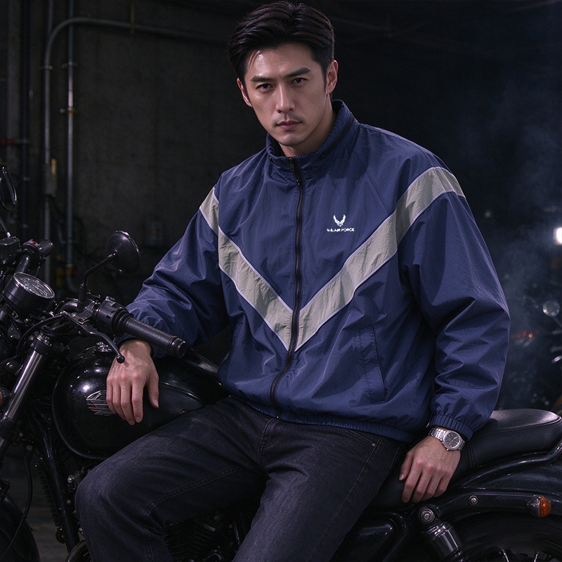 Men Vintage IPFU Military Wind - Vintage Windbreaker Nylon ulasan dan harga