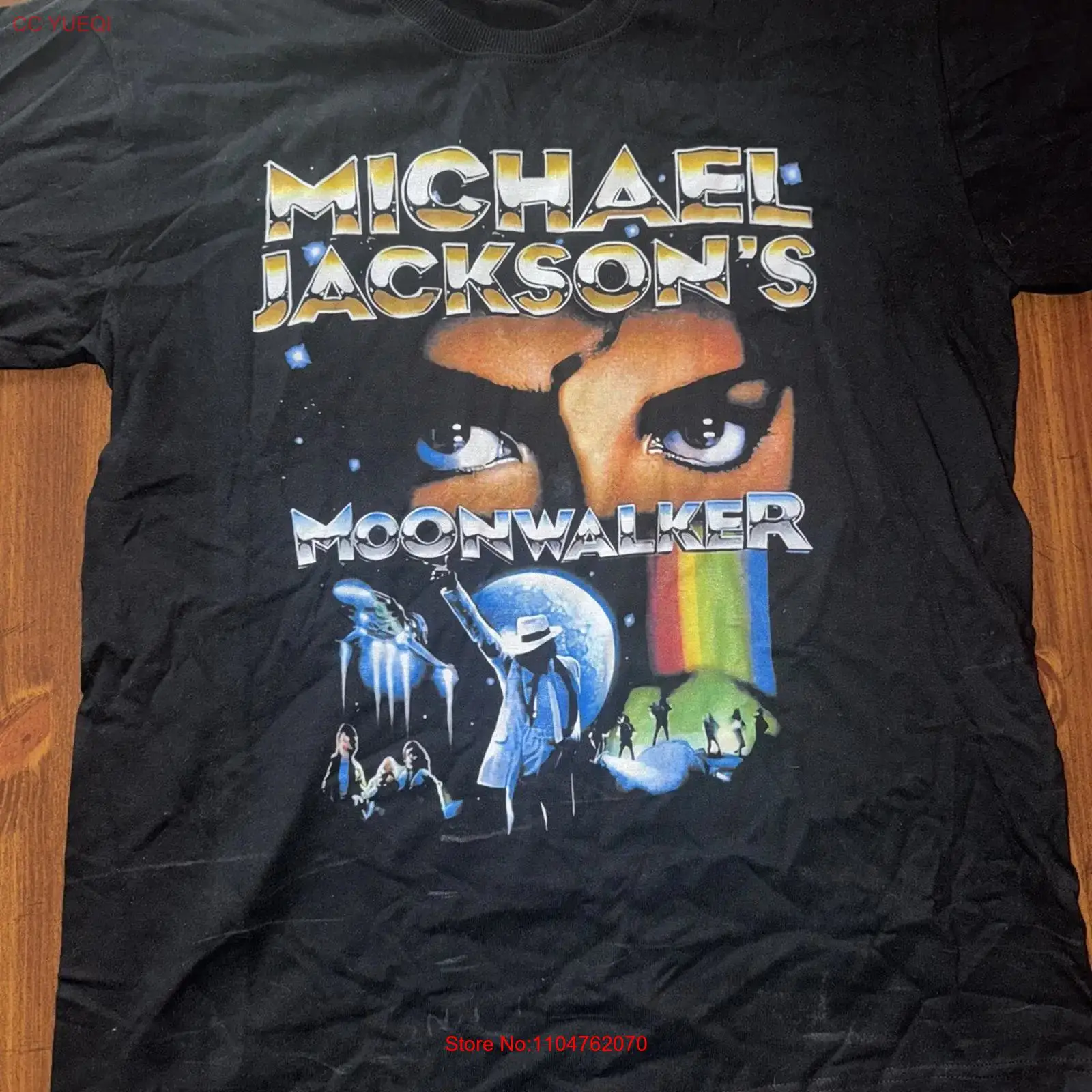 MICHAEL JACKSON MOONWALKER SHI - Vintage Fashion Jersey ulasan dan harga