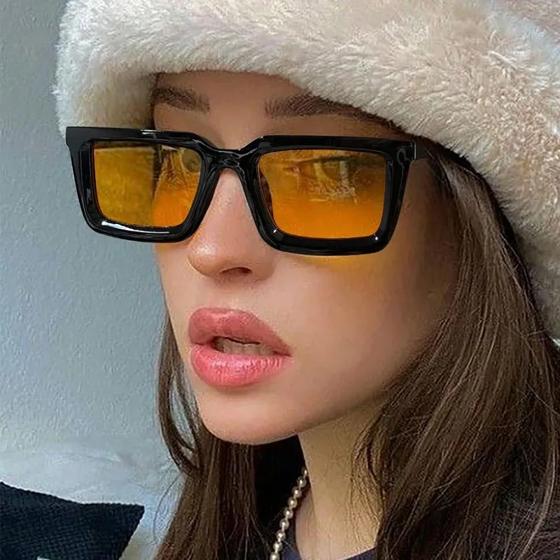 New Vintage Rectangle Sunglass - Vintage Outdoor Fashion ulasan dan harga