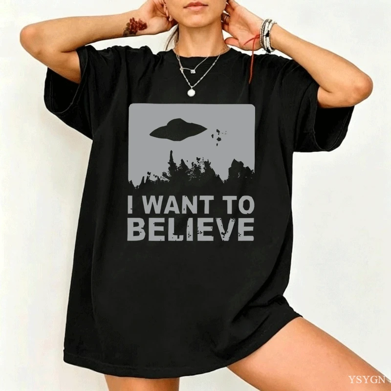 I Want To Believe Vintage Ufo  - Vintage Fashion Quotes ulasan dan harga
