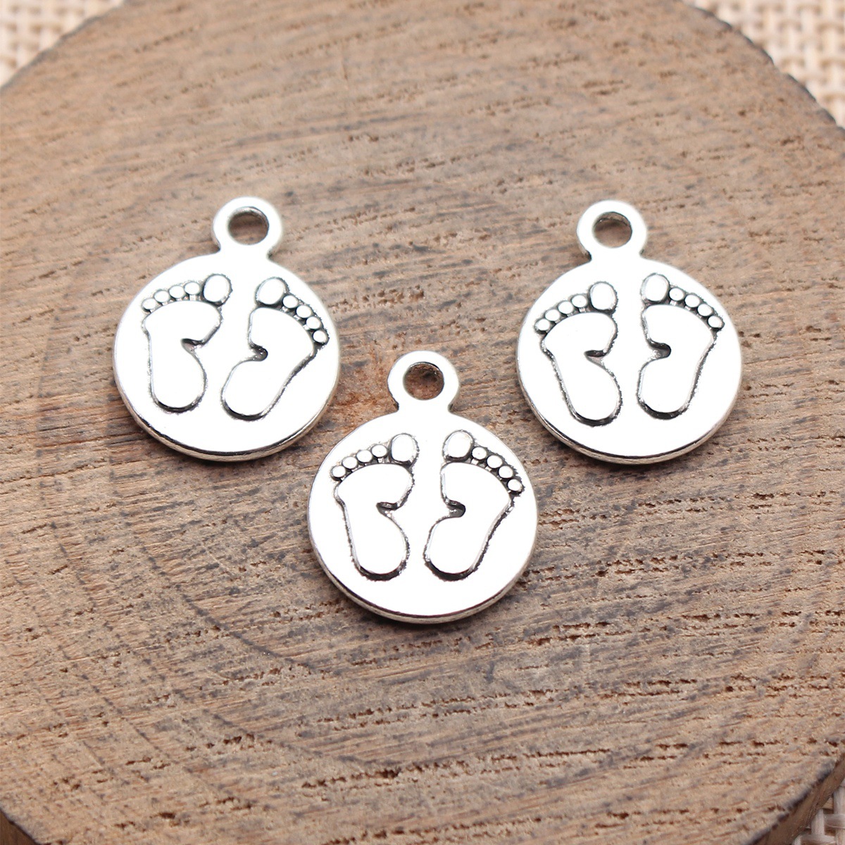 20pcs 17x13mm Antique Silver C - Vintage Fashion Stores ulasan dan harga