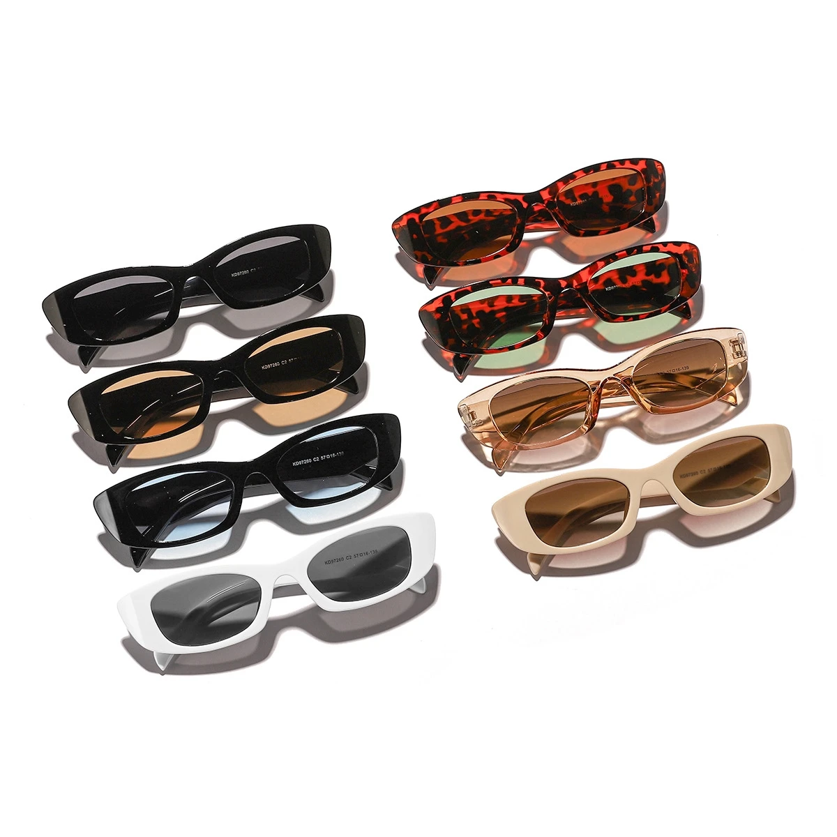 Vintage Small Square Sunglasse - Vintage Fashion Enthusiasts ulasan dan harga